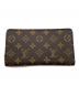 LOUIS VUITTON（ルイ ヴィトン）の古着「長財布/ポルトモネ・ジップ」｜ブラウン