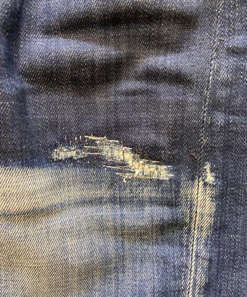 DSQUARED2（ディースクエアード）DSQUARED2 (ディースクエアード) ダメージデニムパンツ/Dark Reveal Wash Sexy Twist Jeans インディゴ サイズ:48の古着・服飾アイテム