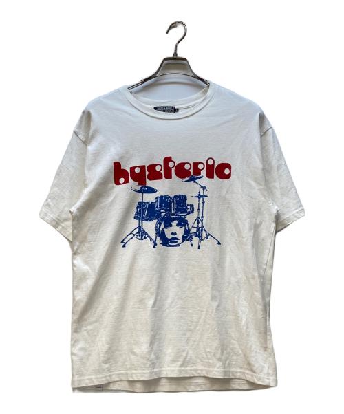 Hysteric Glamour（ヒステリックグラマー）Hysteric Glamour (ヒステリックグラマー) 半袖カットソー ホワイト サイズ:Lの古着・服飾アイテム