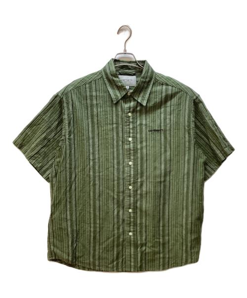 CarHartt（カーハート）CarHartt (カーハート) 半袖シャツ グリーン サイズ:Mの古着・服飾アイテム