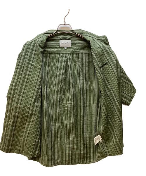 CarHartt（カーハート）CarHartt (カーハート) 半袖シャツ グリーン サイズ:Mの古着・服飾アイテム