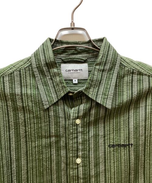 CarHartt（カーハート）CarHartt (カーハート) 半袖シャツ グリーン サイズ:Mの古着・服飾アイテム