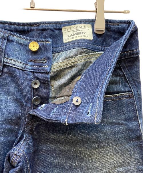 DIESEL（ディーゼル）DIESEL (ディーゼル) フレアデニムパンツ/LAMBRY インディゴ サイズ:SIZE W25×L32の古着・服飾アイテム