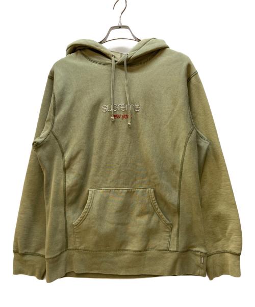 SUPREME（シュプリーム）SUPREME (シュプリーム) プルオーバーパーカー グリーン サイズ:Lの古着・服飾アイテム