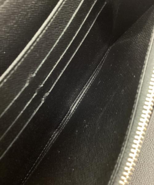 LOUIS VUITTON（ルイ ヴィトン）LOUIS VUITTON (ルイ ヴィトン) ラウンドファスナー財布/グラフィット ジッピー ウォレット ブラックの古着・服飾アイテム