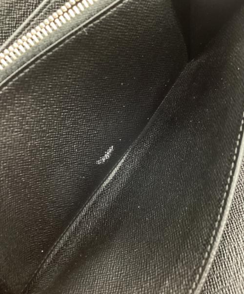 LOUIS VUITTON（ルイ ヴィトン）LOUIS VUITTON (ルイ ヴィトン) ラウンドファスナー財布/グラフィット ジッピー ウォレット ブラックの古着・服飾アイテム