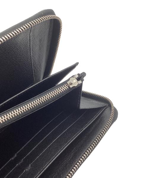 LOUIS VUITTON（ルイ ヴィトン）LOUIS VUITTON (ルイ ヴィトン) ラウンドファスナー財布/グラフィット ジッピー ウォレット ブラックの古着・服飾アイテム
