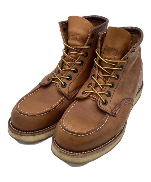 RED WING（レッドウィング）RED WING (レッドウィング) ワークブーツ/6-inch Classic Moc ブラウン サイズ:26.5cmの古着・服飾アイテム