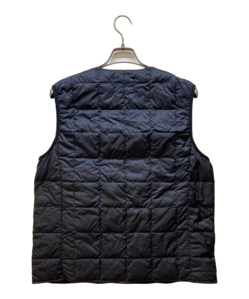 TAION（タイオン）TAION (タイオン) ダウンベスト ブラック サイズ:Lの古着・服飾アイテム