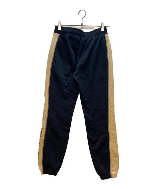 LAUREN RALPH LAUREN（ローレン ラルフ ローレン）LAUREN RALPH LAUREN (ローレン ラルフ ローレン) スウェットパンツ ブラック×ベージュ サイズ:XSの古着・服飾アイテム
