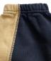 中古・古着 LAUREN RALPH LAUREN (ローレン ラルフ ローレン) スウェットパンツ ブラック×ベージュ サイズ:XS：5000円