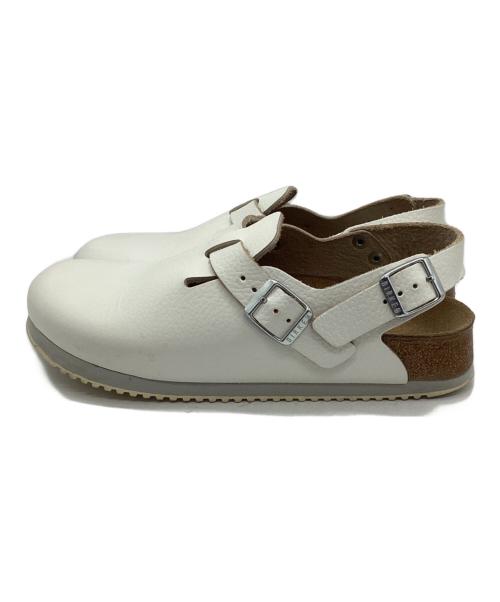 BIRKENSTOCK（ビルケンシュトック）BIRKENSTOCK (ビルケンシュトック) バックストラップサンダル/TOKIO ホワイト サイズ:24cmの古着・服飾アイテム