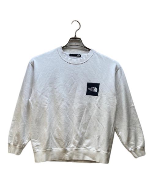 THE NORTH FACE（ザ ノース フェイス）THE NORTH FACE (ザ ノース フェイス) クルーネックスウェット/レイジロングスリーブスウェットクルー ホワイト サイズ:Mの古着・服飾アイテム