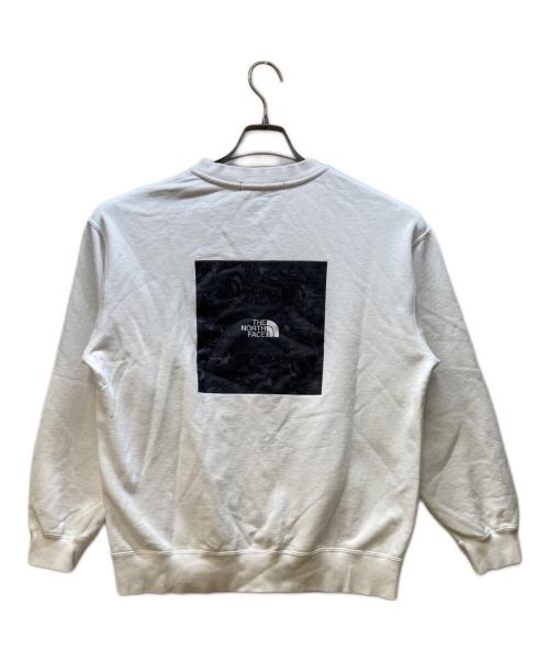 THE NORTH FACE（ザ ノース フェイス）THE NORTH FACE (ザ ノース フェイス) クルーネックスウェット/レイジロングスリーブスウェットクルー ホワイト サイズ:Mの古着・服飾アイテム