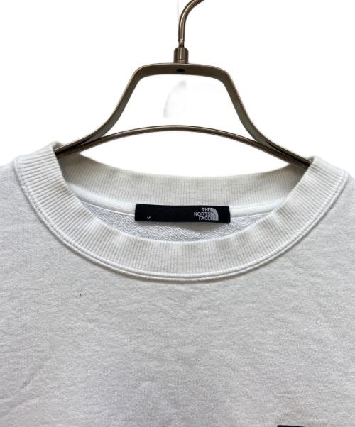 THE NORTH FACE（ザ ノース フェイス）THE NORTH FACE (ザ ノース フェイス) クルーネックスウェット/レイジロングスリーブスウェットクルー ホワイト サイズ:Mの古着・服飾アイテム