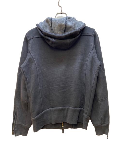 DIESEL（ディーゼル）DIESEL (ディーゼル) ジップパーカー ブラック サイズ:Sの古着・服飾アイテム