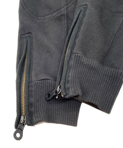 DIESEL（ディーゼル）DIESEL (ディーゼル) ジップパーカー ブラック サイズ:Sの古着・服飾アイテム
