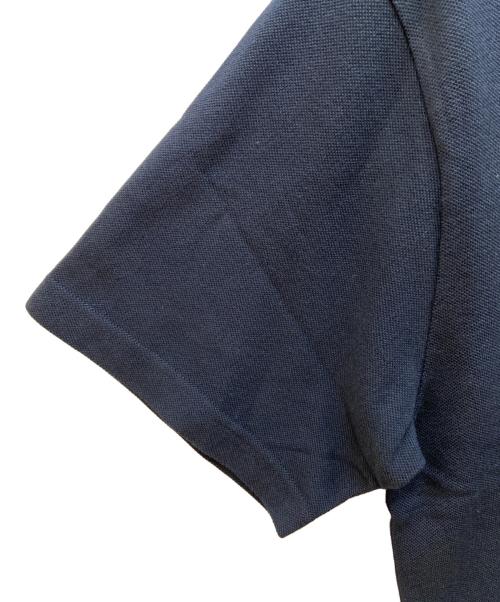 maison kitsune（メゾンキツネ）MAISON KITSUNE (メゾンキツネ) ポロシャツ ブラック サイズ:Lの古着・服飾アイテム