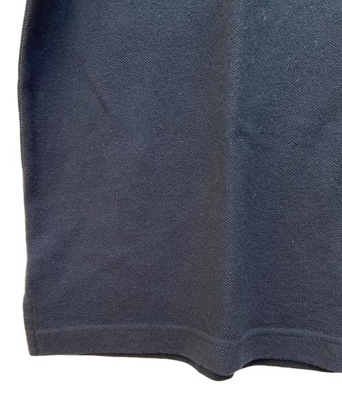 maison kitsune（メゾンキツネ）MAISON KITSUNE (メゾンキツネ) ポロシャツ ブラック サイズ:Lの古着・服飾アイテム