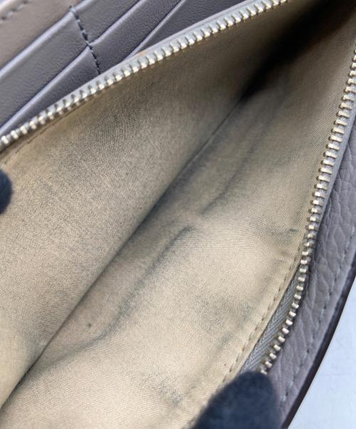 Chloe（クロエ）Chloe (クロエ) 長財布/アルファベット グレーの古着・服飾アイテム