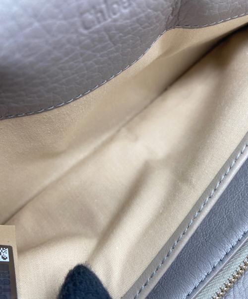 Chloe（クロエ）Chloe (クロエ) 長財布/アルファベット グレーの古着・服飾アイテム