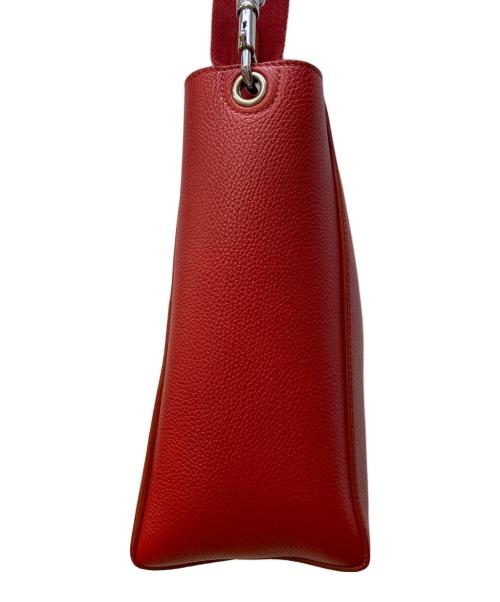 CELINE（セリーヌ）CELINE (セリーヌ) ショルダーバッグ/サングルオンショルダー レッドの古着・服飾アイテム