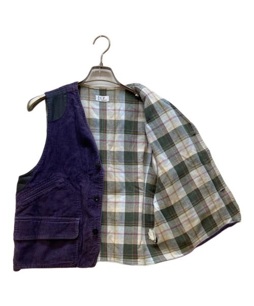 C.P COMPANY（シーピーカンパニー）C.P COMPANY (シーピーカンパニー) コーデュロイベスト パープル サイズ:160cmの古着・服飾アイテム