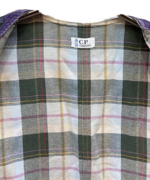C.P COMPANY（シーピーカンパニー）C.P COMPANY (シーピーカンパニー) コーデュロイベスト パープル サイズ:160cmの古着・服飾アイテム