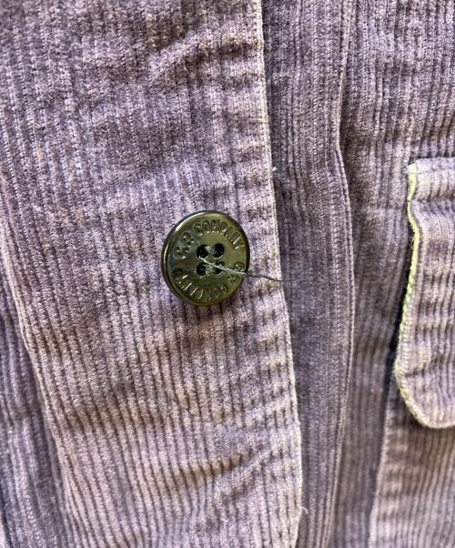 C.P COMPANY（シーピーカンパニー）C.P COMPANY (シーピーカンパニー) コーデュロイベスト パープル サイズ:160cmの古着・服飾アイテム