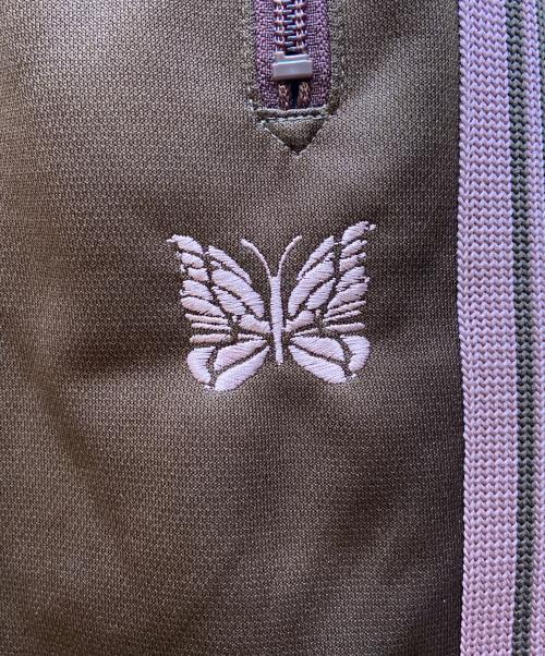 Needles（ニードルズ）Needles (ニードルズ) トラックパンツ ブラウン×ピンク サイズ:Sの古着・服飾アイテム