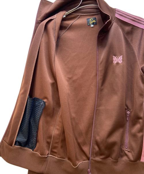 Needles（ニードルズ）Needles (ニードルズ) トラックジャケット ブラウン×ピンク サイズ:Mの古着・服飾アイテム