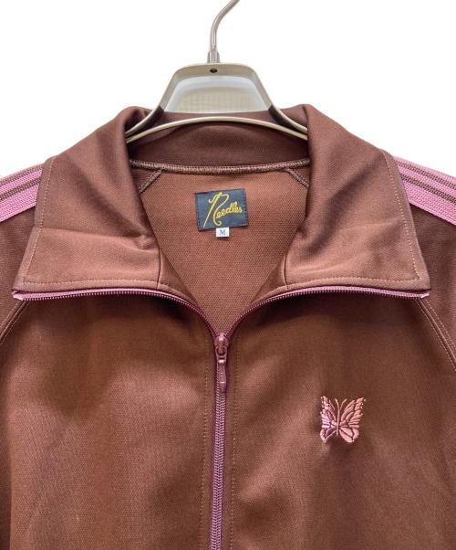 Needles（ニードルズ）Needles (ニードルズ) トラックジャケット ブラウン×ピンク サイズ:Mの古着・服飾アイテム