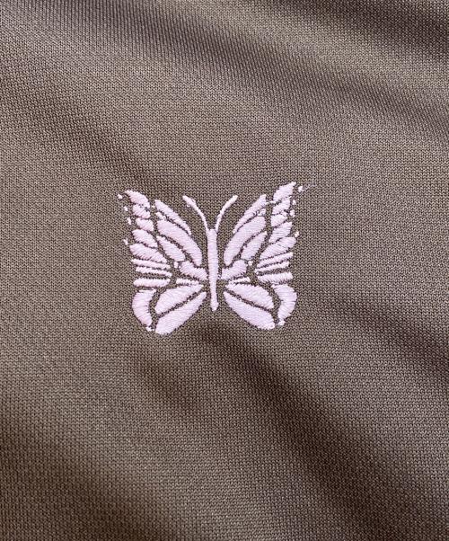 Needles（ニードルズ）Needles (ニードルズ) トラックジャケット ブラウン×ピンク サイズ:Mの古着・服飾アイテム