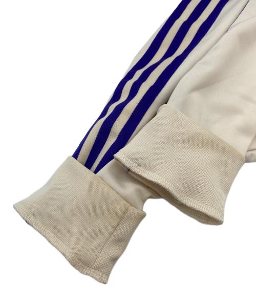 adidas（アディダス）adidas (アディダス) トラックジャケット ホワイト×パープル サイズ:xsの古着・服飾アイテム