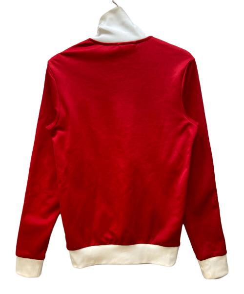 adidas（アディダス）adidas (アディダス) トラックジャケット レッド×ホワイト サイズ:Sの古着・服飾アイテム
