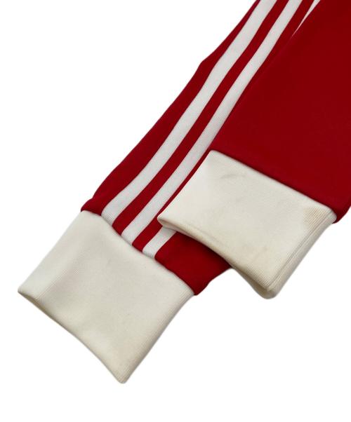 adidas（アディダス）adidas (アディダス) トラックジャケット レッド×ホワイト サイズ:Sの古着・服飾アイテム