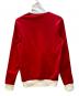 adidas (アディダス) トラックジャケット レッド×ホワイト サイズ:S：7000円