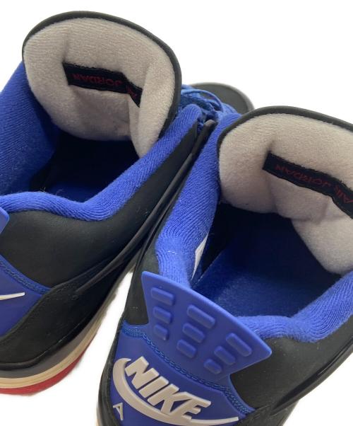 NIKE（ナイキ）NIKE (ナイキ) ハイカットスニーカー/AIR JORDAN4/	Rare Air ブラック×ブルー×レッド サイズ:30cmの古着・服飾アイテム