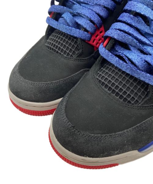 NIKE（ナイキ）NIKE (ナイキ) ハイカットスニーカー/AIR JORDAN4/	Rare Air ブラック×ブルー×レッド サイズ:30cmの古着・服飾アイテム