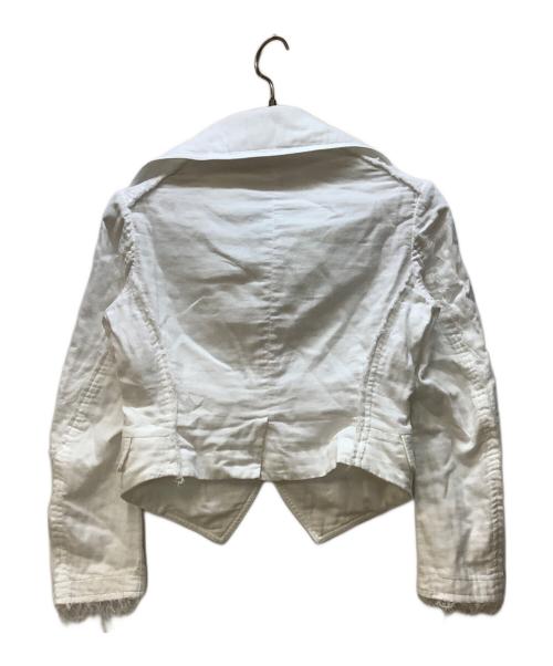Y's（ワイズ）Y's (ワイズ) ショートジャケット ホワイト サイズ:1の古着・服飾アイテム