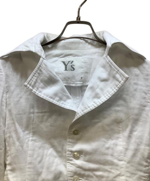 Y's（ワイズ）Y's (ワイズ) ショートジャケット ホワイト サイズ:1の古着・服飾アイテム
