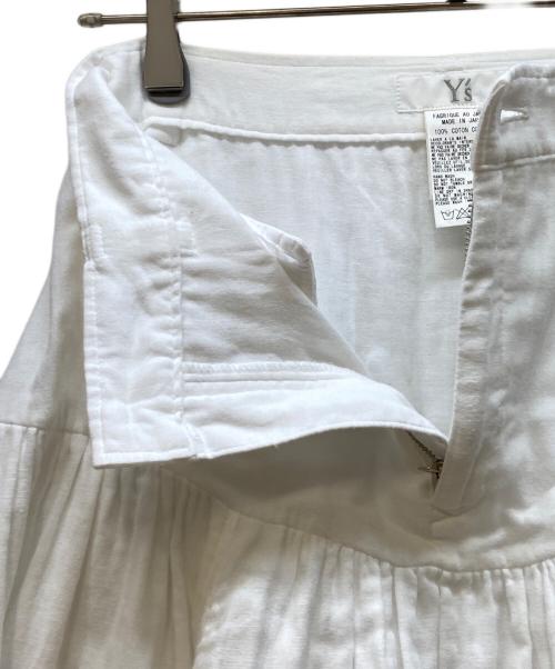Y's（ワイズ）Y's (ワイズ) ロングスカート ホワイト サイズ:1の古着・服飾アイテム
