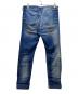 DIESEL (ディーゼル) ダメージデニムパンツ ブルー サイズ:78.5cm (W31)：5000円