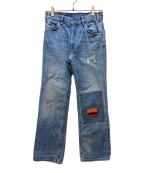 LEVI'Sリーバイス）の古着「デニムパンツ/630 SWAN SONG」｜ブルー