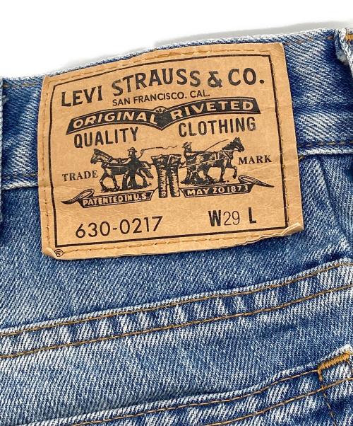 LEVI'S（リーバイス）LEVI'S (リーバイス) デニムパンツ/630 SWAN SONG ブルー サイズ:73.5cm (W29)の古着・服飾アイテム