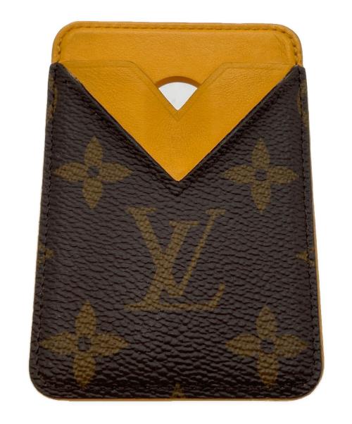 LOUIS VUITTON（ルイ ヴィトン）LOUIS VUITTON (ルイ ヴィトン) カードケース/モノグラム マカサー/ポルトカルト・マグネット イエローの古着・服飾アイテム