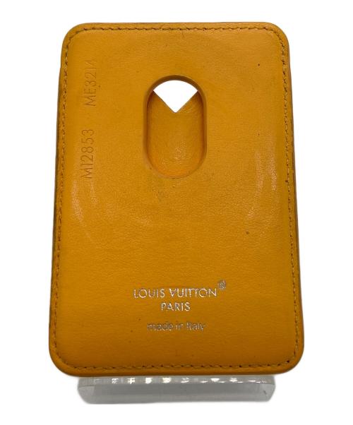 LOUIS VUITTON（ルイ ヴィトン）LOUIS VUITTON (ルイ ヴィトン) カードケース/モノグラム マカサー/ポルトカルト・マグネット イエローの古着・服飾アイテム