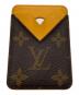 LOUIS VUITTON（ルイ ヴィトン）の古着「カードケース/モノグラム マカサー/ポルトカルト・マグネット」｜イエロー