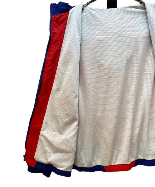 NIKE（ナイキ）NIKE (ナイキ) ナイロンジャケット レッド×ブルー サイズ:Lの古着・服飾アイテム