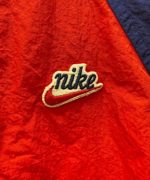 NIKE（ナイキ）NIKE (ナイキ) ナイロンジャケット レッド×ブルー サイズ:Lの古着・服飾アイテム